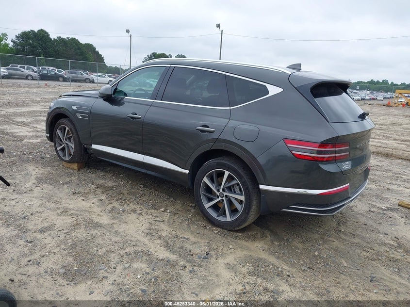 2025 Genesis Gv80 VIN KMUHBESB0SU291004 IAAI salvage auction — RIGHT SIDE, Salvage Title, sold $15,750 on 2026-07-23 (photo 3)