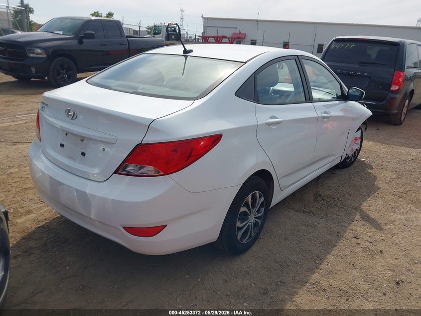 2015 Hyundai Accent VIN KMHCT4AE7FU876759 IAAI salvage auction — RIGHT FRONT, Salvage Title, sold $775 on 2026-07-22 (photo 4)