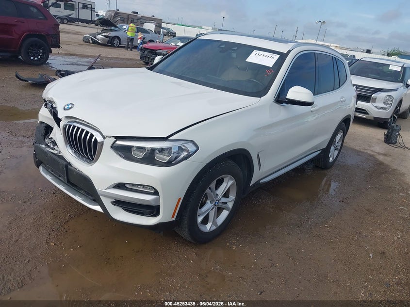 2019 BMW X3 VIN 5UXTR7C58KLF28598 IAAI salvage auction — FRONT END, Salvage Title, sold $5,650 on 2026-07-22 (photo 2)
