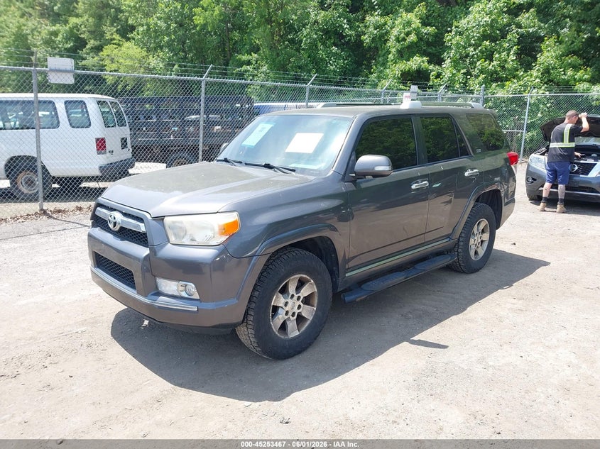 2010 Toyota 4runner VIN JTEBU5JR2A5011623 IAAI salvage auction — RIGHT FRONT, Salvage - Greater Than 75% (Maryland), sold $6,800 on 2026-07-28 (photo 2)