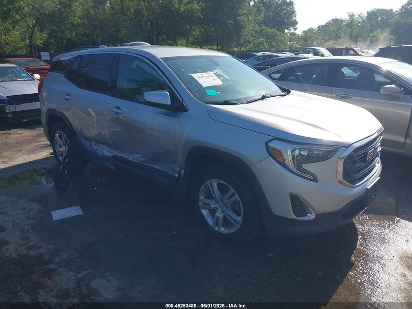 2019 Gmc Terrain VIN 3GKALMEV8KL217345 IAAI salvage auction — RIGHT SIDE, Salvage Title, sold $2,850 on 2026-08-26 (photo 1)