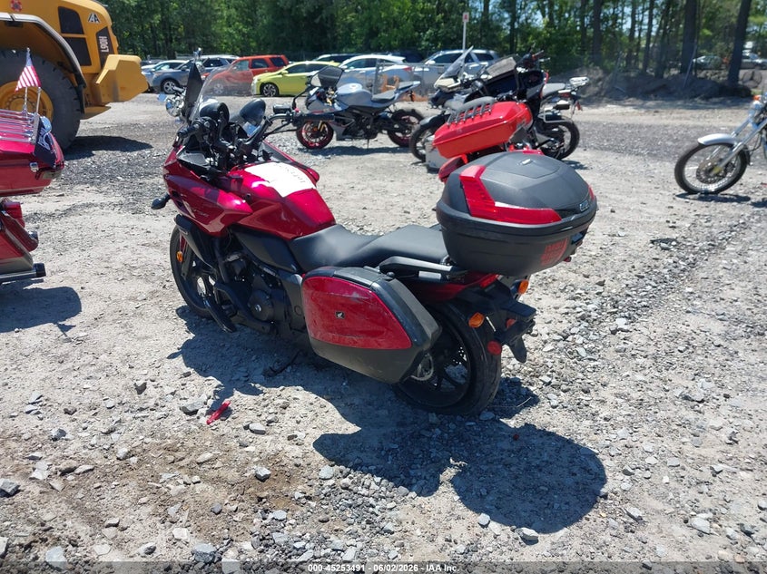 2014 Honda Ctx VIN JH2RC6946EK000594 IAAI salvage auction — LEFT FRONT, Salvage Title, sold $25 on 2026-07-21 (photo 3)