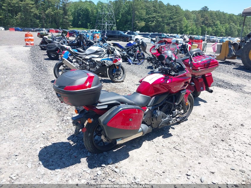 2014 Honda Ctx VIN JH2RC6946EK000594 IAAI salvage auction — LEFT FRONT, Salvage Title, sold $25 on 2026-07-21 (photo 4)