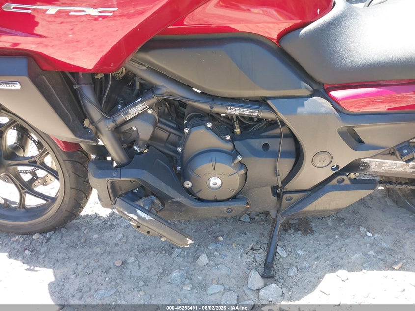 2014 Honda Ctx VIN JH2RC6946EK000594 IAAI salvage auction — LEFT FRONT, Salvage Title, sold $25 on 2026-07-21 (photo 9)