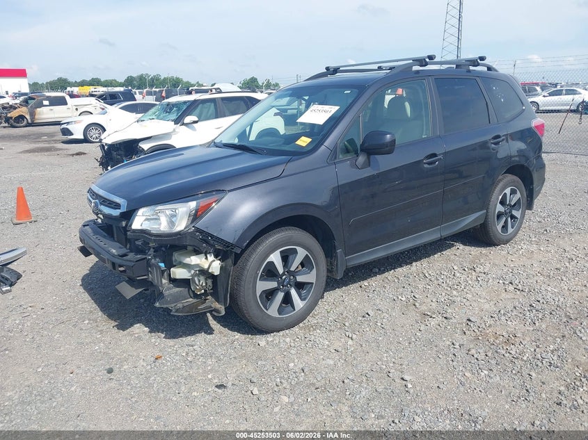 2017 Subaru Forester VIN JF2SJAEC6HH477934 IAAI salvage auction — FRONT END, Salvage Title, sold $3,250 on 2026-07-05 (photo 2)