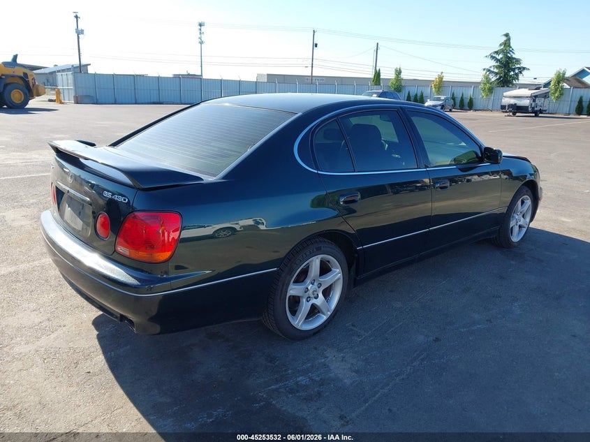 2001 Lexus Gs 430 VIN JT8BL69S410002213 IAAI salvage auction — FRONT END, Salvage (Oregon), sold $900 on 2026-07-07 (photo 4)
