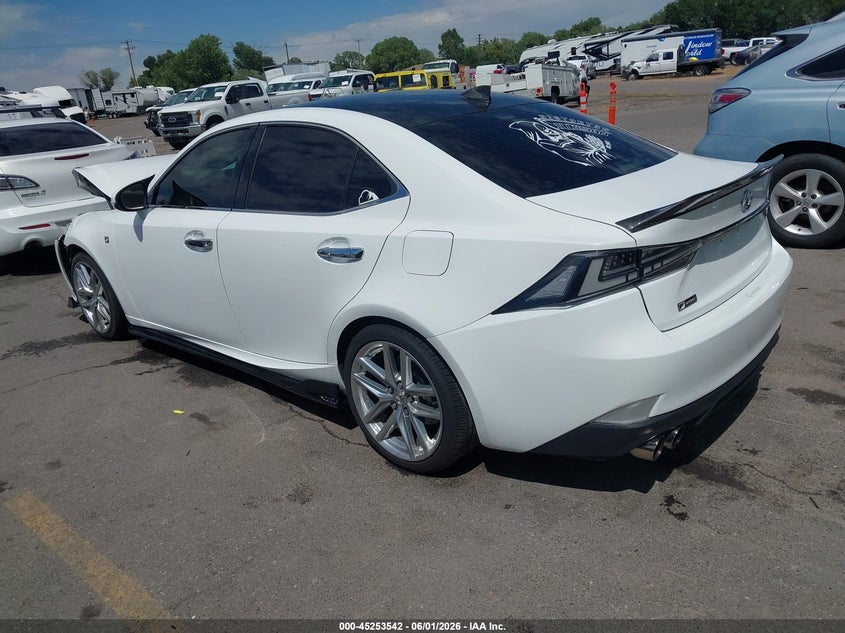 2016 Lexus Is VIN JTHCM1D21G5010048 IAAI salvage auction — FRONT END, Salvage Title, sold $2,250 on 2026-07-09 (photo 3)
