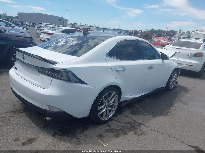 2016 Lexus Is VIN JTHCM1D21G5010048 IAAI salvage auction — FRONT END, Salvage Title, sold $2,250 on 2026-07-09 (photo 4)