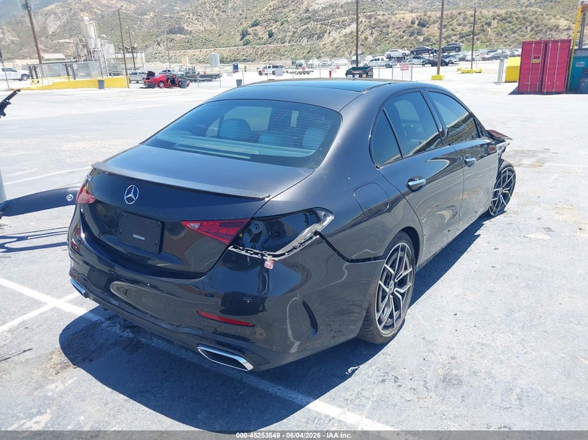 2023 Mercedes-benz C-klasse VIN W1KAF4GB9PR099575 IAAI salvage auction — FRONT & REAR, Salvage Title, sold $18,800 on 2026-07-15 (photo 4)