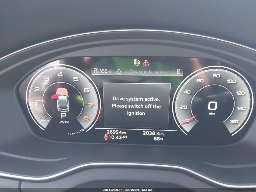 2024 Audi Q5 sportback VIN WA15AAFY3R2113264 IAAI salvage auction — RIGHT FRONT, Salvage Title, sold $20,600 on 2026-08-07 (photo 7)