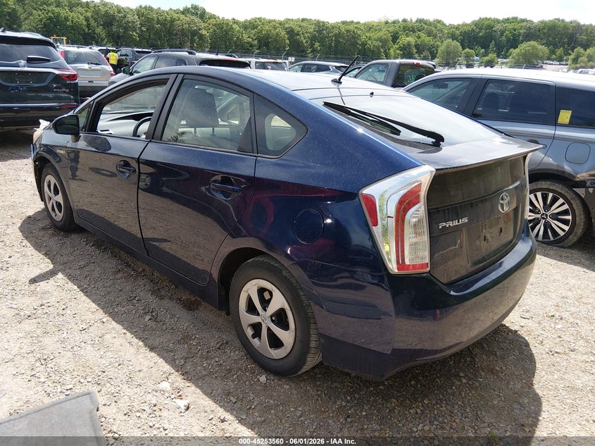 2012 Toyota Prius VIN JTDKN3DU6C1591264 IAAI salvage auction — LEFT FRONT, Salvage Title, sold $1,900 on 2026-07-15 (photo 3)