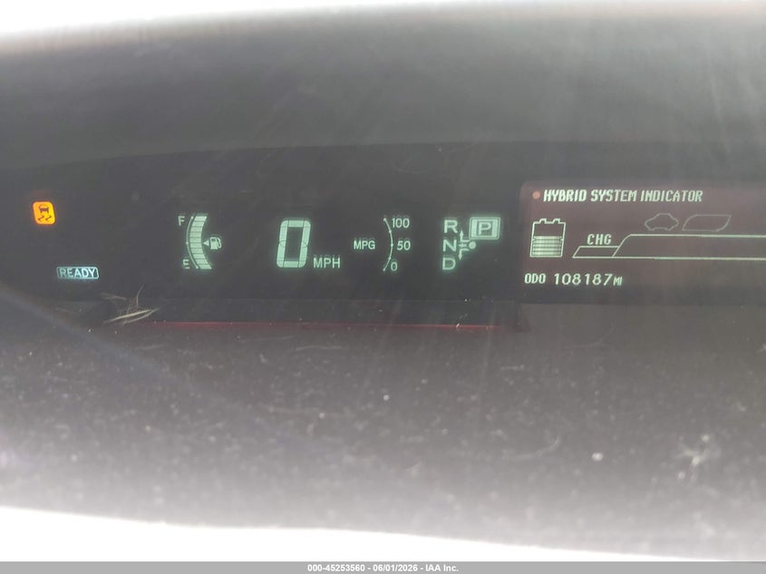 2012 Toyota Prius VIN JTDKN3DU6C1591264 IAAI salvage auction — LEFT FRONT, Salvage Title, sold $1,900 on 2026-07-15 (photo 7)