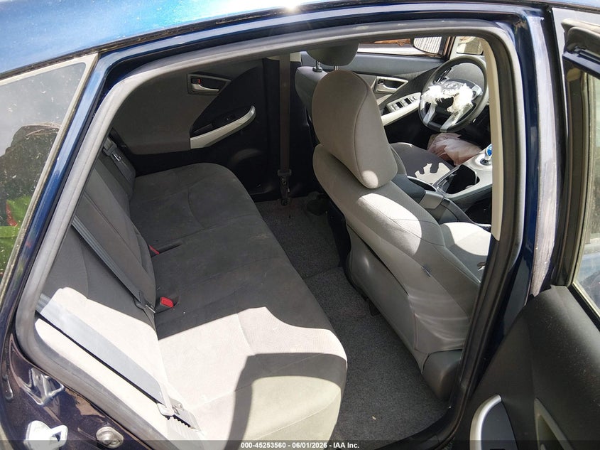 2012 Toyota Prius VIN JTDKN3DU6C1591264 IAAI salvage auction — LEFT FRONT, Salvage Title, sold $1,900 on 2026-07-15 (photo 8)