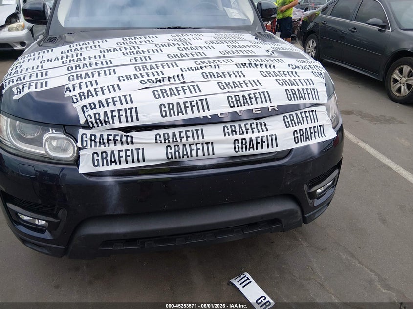 2016 Land rover Range rover sport VIN SALWG2PF9GA117293 IAAI salvage auction — VANDALISM, Salvage Title, sold $2,750 on 2026-07-15 (photo 6)