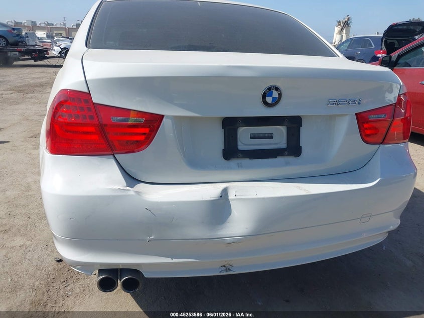 2009 BMW 3 series VIN WBAPH57579NM34080 IAAI salvage auction — REAR END, Salvage (California), sold $1,200 on 2026-07-09 (photo 6)