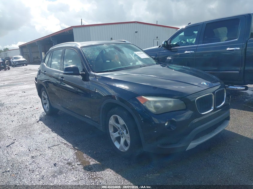 2013 BMW X1 VIN WBAVM1C50DVW45227 IAAI salvage auction — REAR END, Salvage Title, sold $1,100 on 2026-07-14 (photo 1)