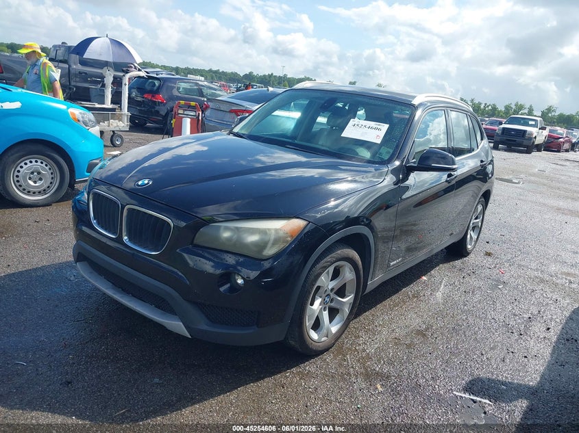 2013 BMW X1 VIN WBAVM1C50DVW45227 IAAI salvage auction — REAR END, Salvage Title, sold $1,100 on 2026-07-14 (photo 2)