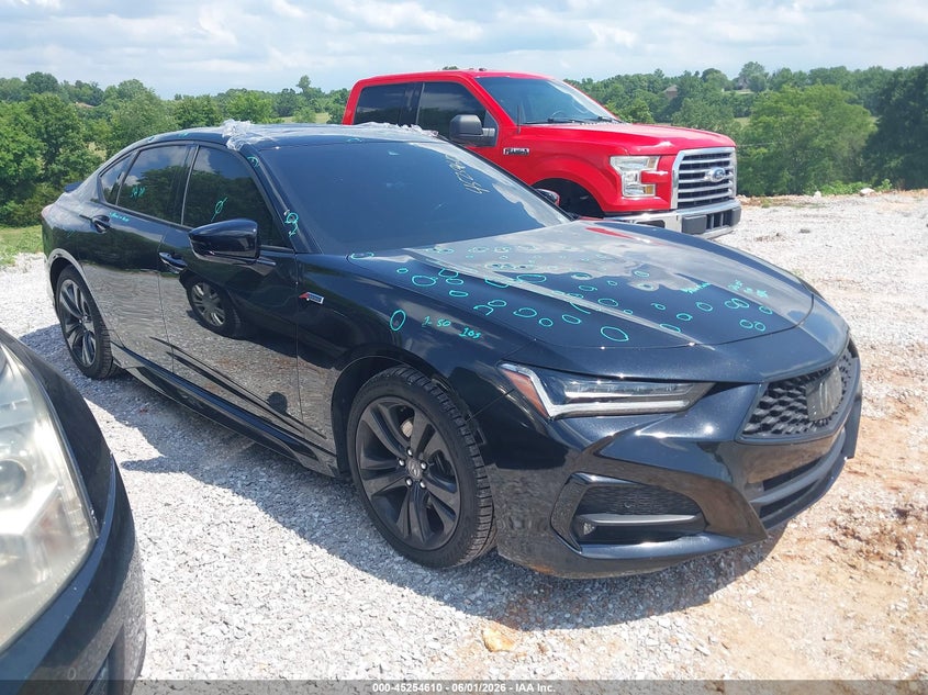 2021 Acura Tlx VIN 19UUB6F58MA009760 — IAAI salvage auction photo