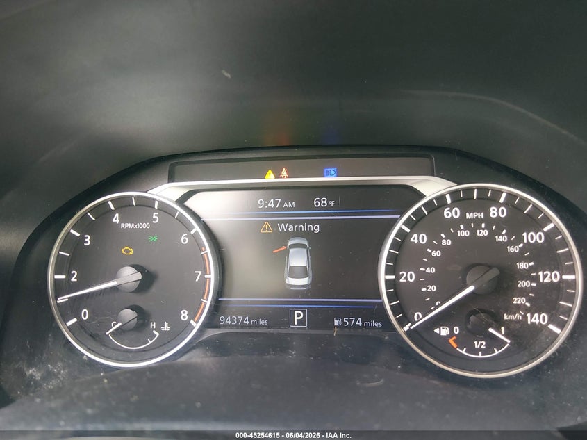 2019 Nissan Altima VIN 1N4BL4BV8KC156326 IAAI salvage auction — FRONT END, Salvage Title, sold $2,400 on 2026-07-31 (photo 7)