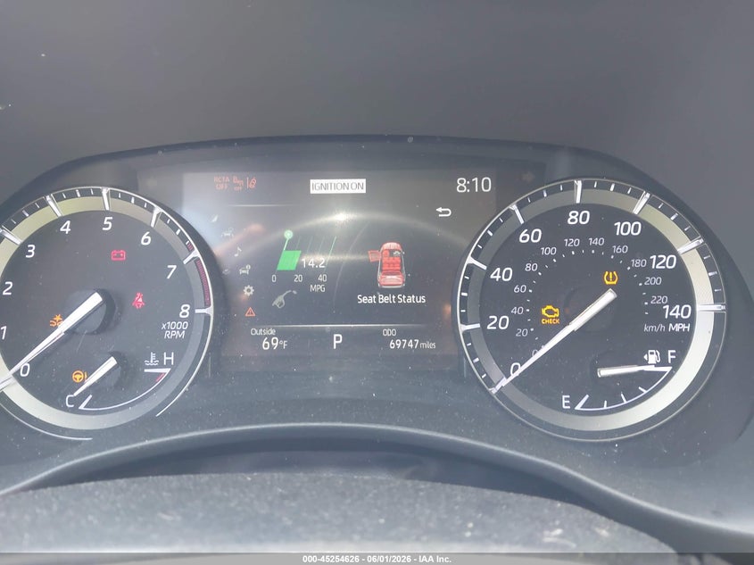 2020 Toyota Highlander VIN 5TDGZRBH7LS026558 IAAI salvage auction — FRONT END, Salvage Title, sold $8,300 on 2026-07-14 (photo 7)
