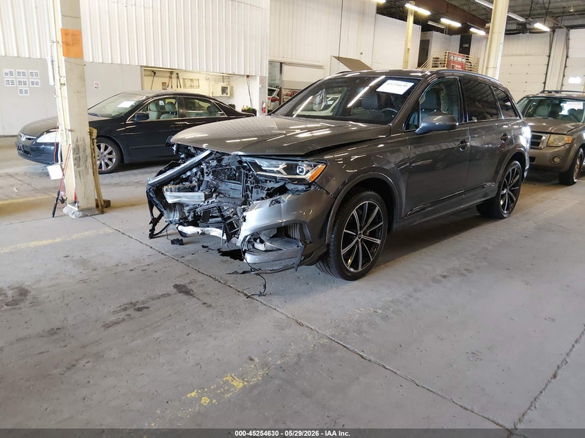 2021 Audi Q7 VIN WA1LXAF79MD019724 IAAI salvage auction — FRONT END, Salvage Title, sold $7,900 on 2026-07-30 (photo 2)