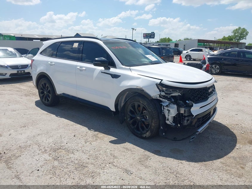 2022 Kia Sorento VIN 5XYRK4LF9NG117859 — IAAI salvage auction photo