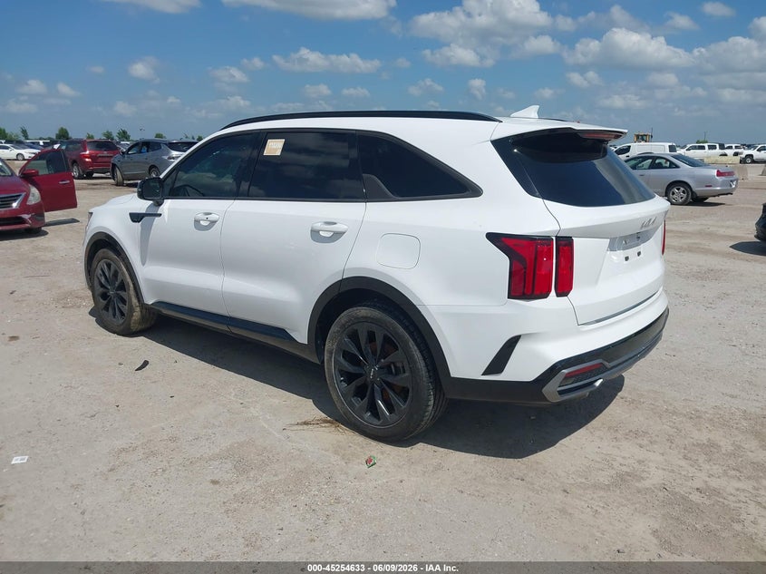 2022 Kia Sorento VIN 5XYRK4LF9NG117859 IAAI salvage auction — FRONT END, Original (Texas), sold $8,500 on 2026-07-24 (photo 3)
