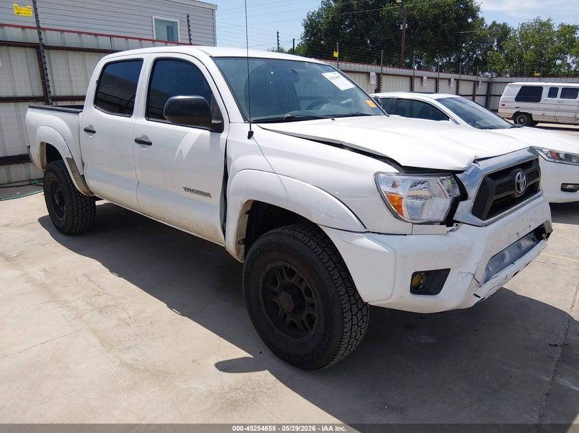2015 Toyota Tacoma VIN 5TFJU4GNXFX090257 IAAI salvage auction — FRONT END, Original (Texas), sold $5,000 on 2026-07-28 (photo 1)