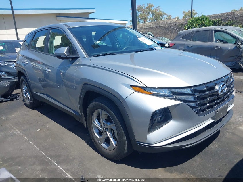 2023 Hyundai Tucson VIN 5NMJA3AE9PH232250 IAAI salvage auction — FRONT & REAR, Salvage Title, sold $5,450 on 2026-07-10 (photo 1)