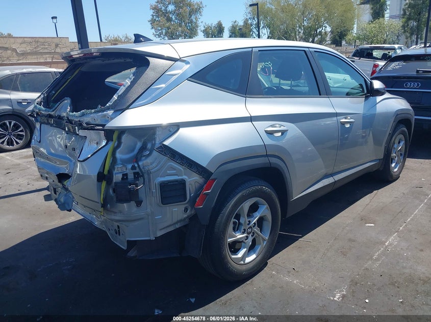 2023 Hyundai Tucson VIN 5NMJA3AE9PH232250 IAAI salvage auction — FRONT & REAR, Salvage Title, sold $5,450 on 2026-07-10 (photo 4)