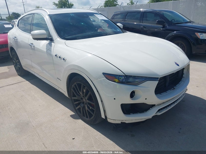 2018 Maserati Levante VIN ZN661XUL4JX304508 IAAI salvage auction — FRONT END, Original (Texas), sold $7,025 on 2026-08-07 (photo 1)