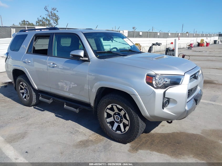 2021 Toyota 4runner VIN JTERU5JR4M5928145 IAAI salvage auction — THEFT, Salvage (California), sold $18,450 on 2026-07-08 (photo 1)