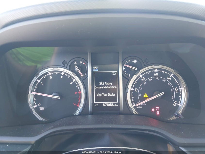 2021 Toyota 4runner VIN JTERU5JR4M5928145 IAAI salvage auction — THEFT, Salvage (California), sold $18,450 on 2026-07-08 (photo 7)