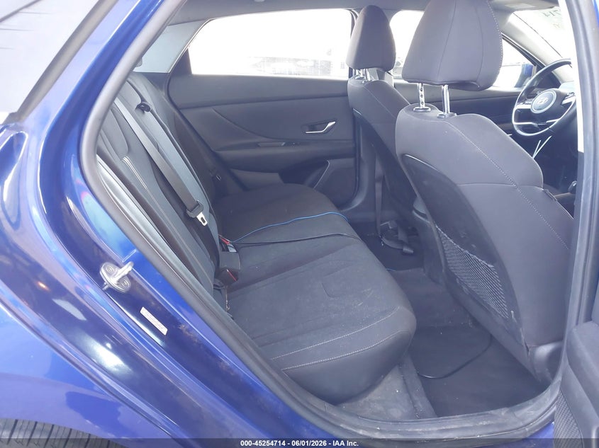 2022 Hyundai Elantra VIN KMHLN4AG5NU330648 IAAI salvage auction — REAR END, Salvage (California), sold $3,350 on 2026-07-28 (photo 8)