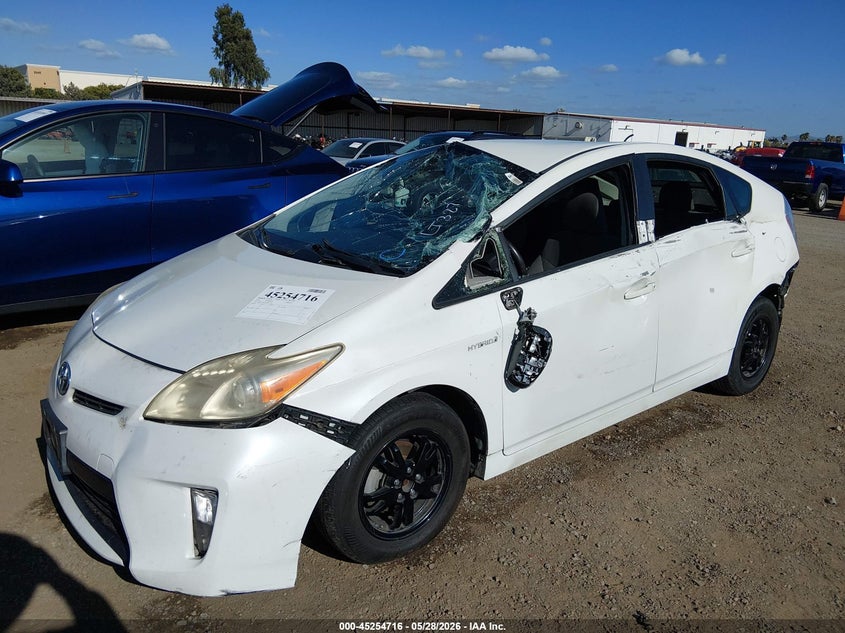 2013 Toyota Prius VIN JTDKN3DUXD5651752 IAAI salvage auction — NORMAL WEAR, Salvage (California), sold $1,050 on 2026-07-20 (photo 6)