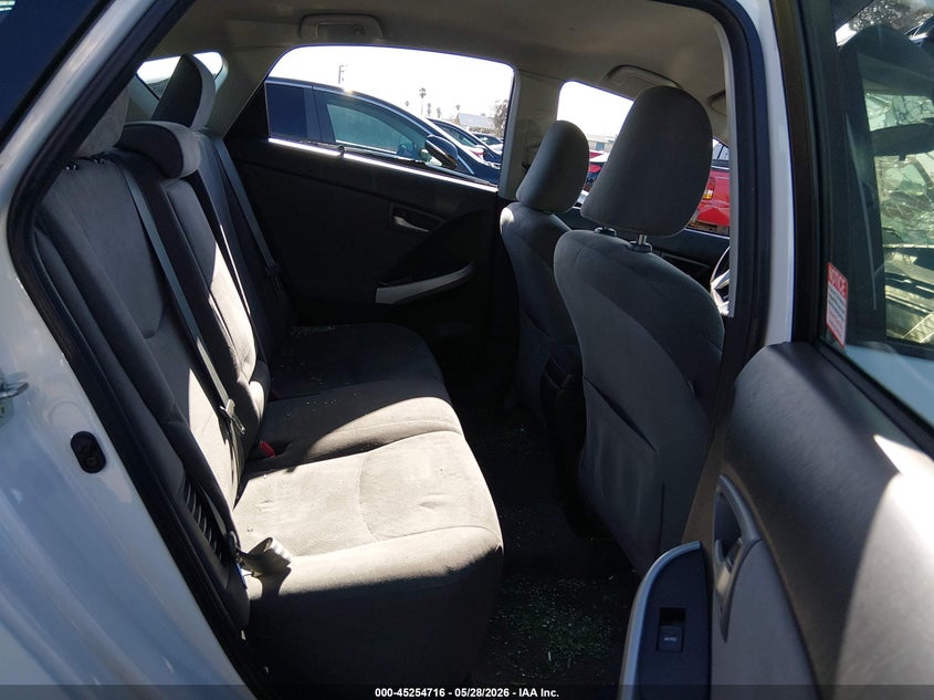2013 Toyota Prius VIN JTDKN3DUXD5651752 IAAI salvage auction — NORMAL WEAR, Salvage (California), sold $1,050 on 2026-07-20 (photo 8)