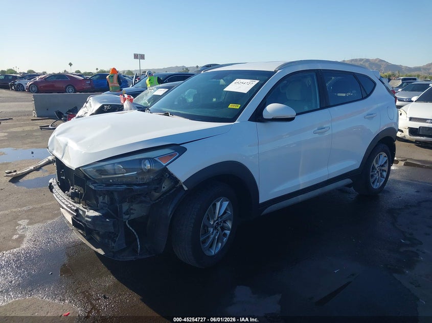 2017 Hyundai Tucson VIN KM8J33A2XHU415727 IAAI salvage auction — FRONT & REAR, Salvage Title, sold $2,150 on 2026-07-14 (photo 2)