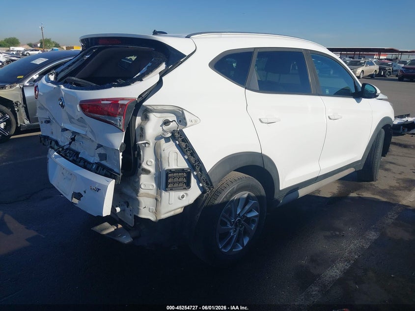 2017 Hyundai Tucson VIN KM8J33A2XHU415727 IAAI salvage auction — FRONT & REAR, Salvage Title, sold $2,150 on 2026-07-14 (photo 4)