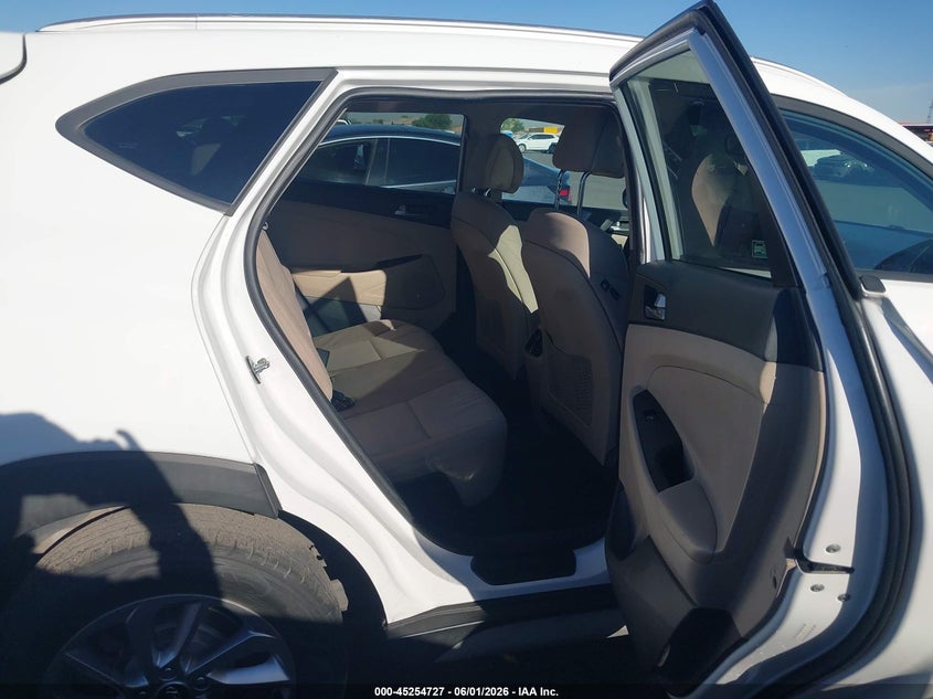 2017 Hyundai Tucson VIN KM8J33A2XHU415727 IAAI salvage auction — FRONT & REAR, Salvage Title, sold $2,150 on 2026-07-14 (photo 8)