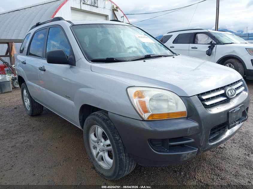 2008 Kia Sportage VIN KNDJE723787483978 IAAI salvage auction — SIDE, Clear (Montana), sold $275 on 2026-08-23 (photo 6)