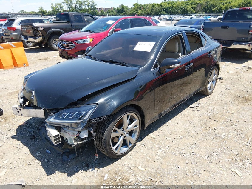 2010 Lexus Is 250 VIN JTHBF5C23A5109914 IAAI salvage auction — FRONT END, Clear (Tennessee), sold $800 on 2026-07-30 (photo 2)