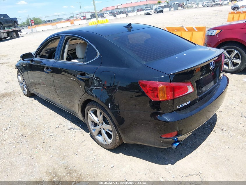 2010 Lexus Is 250 VIN JTHBF5C23A5109914 IAAI salvage auction — FRONT END, Clear (Tennessee), sold $800 on 2026-07-30 (photo 3)