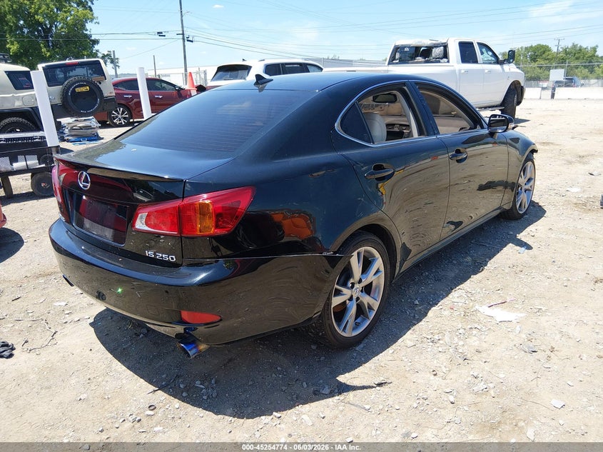 2010 Lexus Is 250 VIN JTHBF5C23A5109914 IAAI salvage auction — FRONT END, Clear (Tennessee), sold $800 on 2026-07-30 (photo 4)
