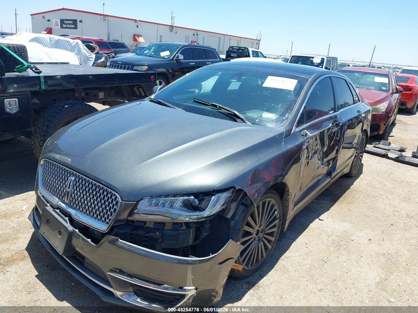 2017 Lincoln Mkz VIN 3LN6L5E94HR648633 IAAI salvage auction — LEFT SIDE, Salvage Title, sold $1,350 on 2026-07-28 (photo 2)