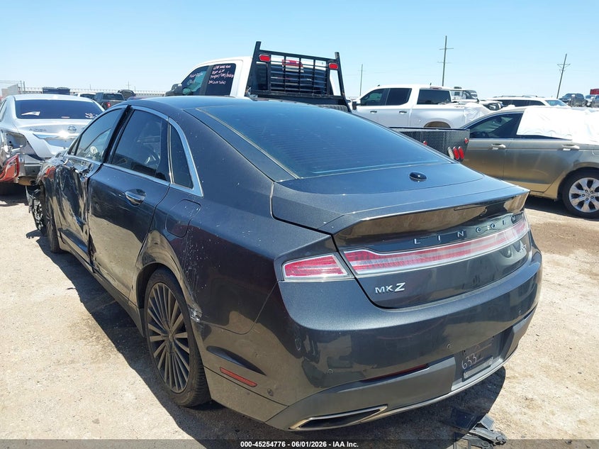 2017 Lincoln Mkz VIN 3LN6L5E94HR648633 IAAI salvage auction — LEFT SIDE, Salvage Title, sold $1,350 on 2026-07-28 (photo 3)