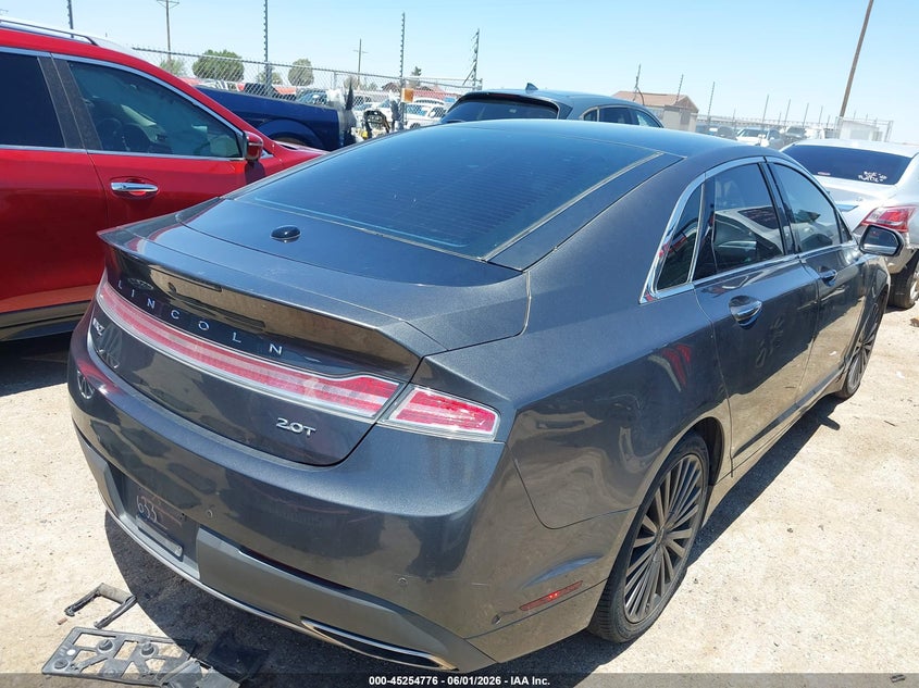2017 Lincoln Mkz VIN 3LN6L5E94HR648633 IAAI salvage auction — LEFT SIDE, Salvage Title, sold $1,350 on 2026-07-28 (photo 4)