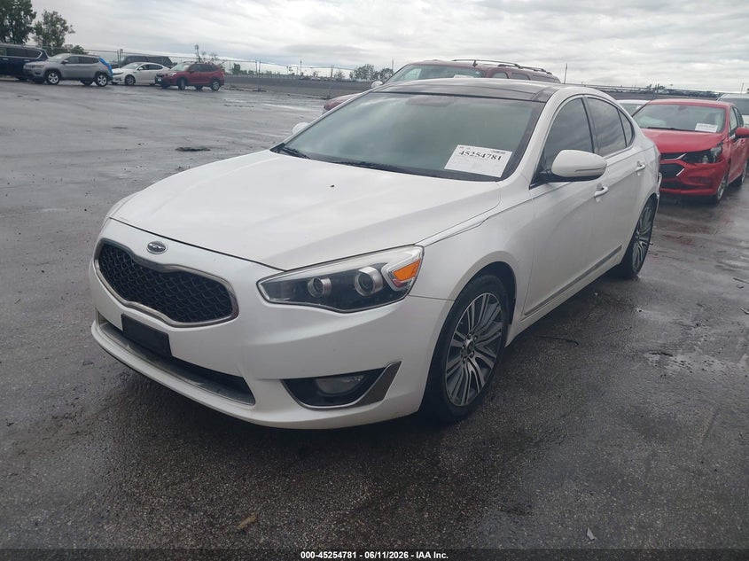 2014 Kia Cadenza VIN KNALN4D7XE5135099 IAAI salvage auction — REAR END, Salvage (Iowa), sold $1,175 on 2026-07-07 (photo 2)