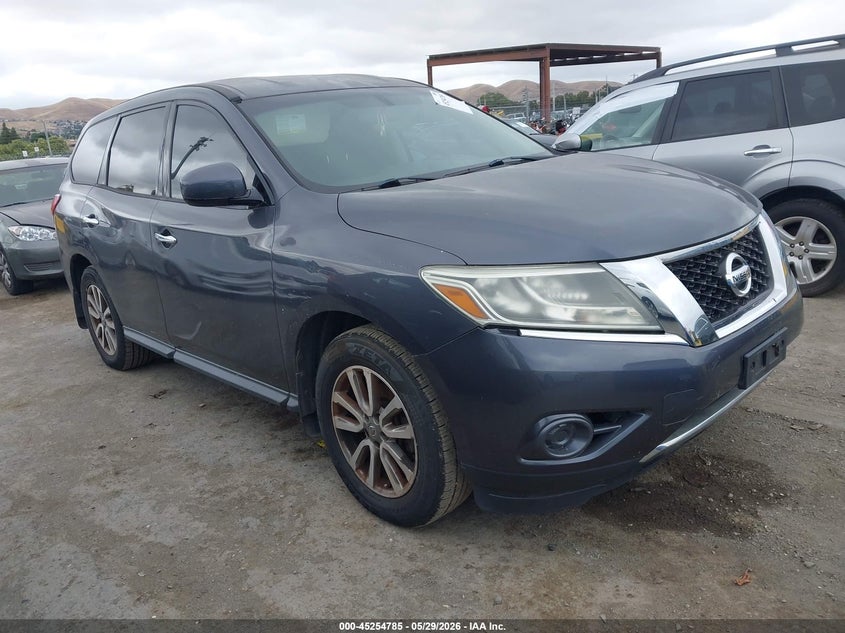 2013 Nissan Pathfinder VIN 5N1AR2MN7DC659835 IAAI salvage auction — NORMAL WEAR, Salvage Title, sold $375 on 2026-07-09 (photo 1)
