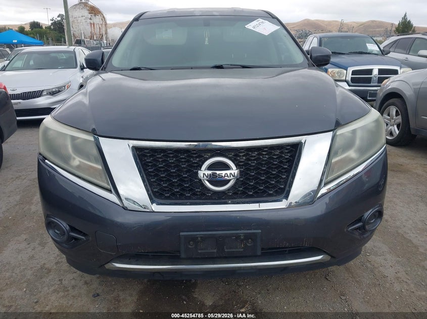 2013 Nissan Pathfinder VIN 5N1AR2MN7DC659835 IAAI salvage auction — NORMAL WEAR, Salvage Title, sold $375 on 2026-07-09 (photo 6)