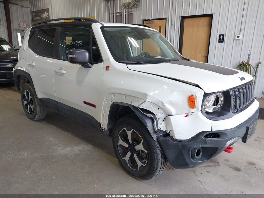 2020 Jeep Renegade VIN ZACNJBC12LPL76441 IAAI salvage auction — REAR END, Salvage (North Dakota), sold $1,550 on 2026-08-13 (photo 1)